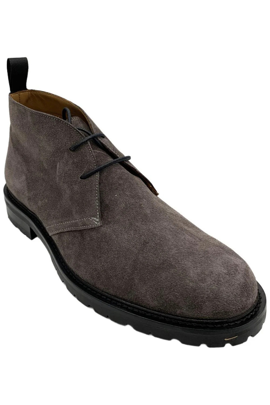 Donald Pliner Men's Colton Chukka Boots Light Grey Suede - Medium